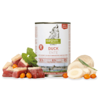 ISEGRIM dog Adult Duck with Parsnip, Sea Buckthorn & Wild Herbs 400 g konzerva